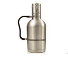 The Custom Designed 2l Stainless Steel Vacuum Insulated Beer Growler Keg