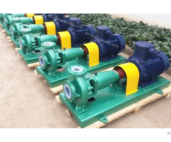 Ihf Corrosion Resistant Fluorine Plastic Chemical Pump