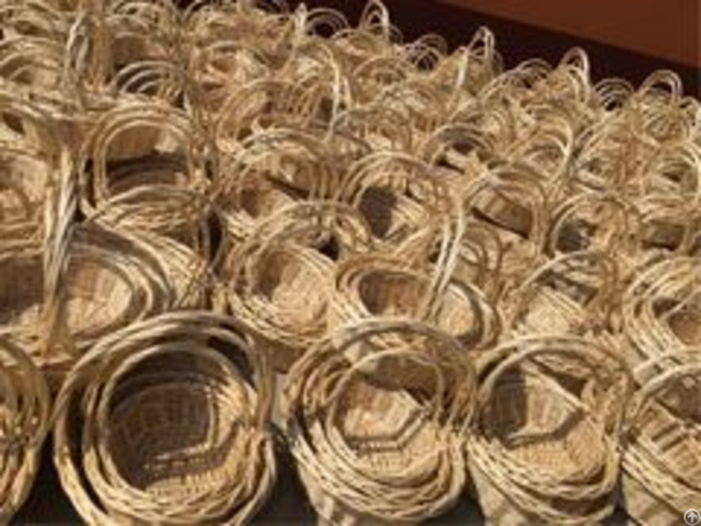 Wicker Wall Hanging Basket S With Handles Manufacturer In China