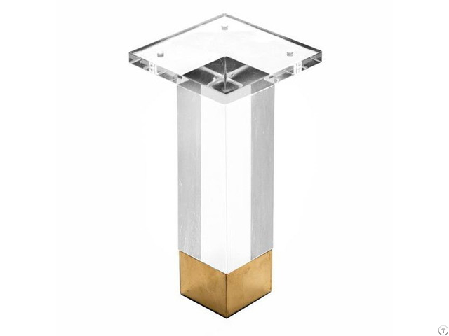 Acrylic Table Chair Sofa Leg