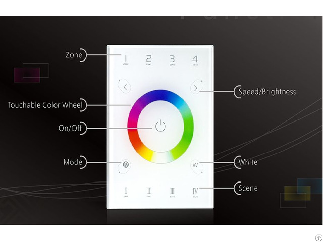 Rgbw Touch Panel Controller Ux8