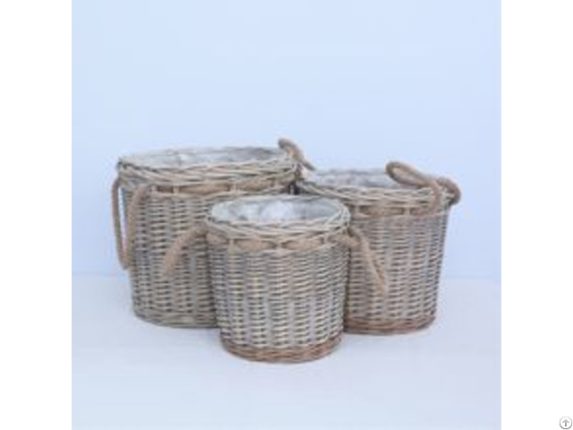 Wall Hanging Wicker Baskets Home Decoration Supplier In China