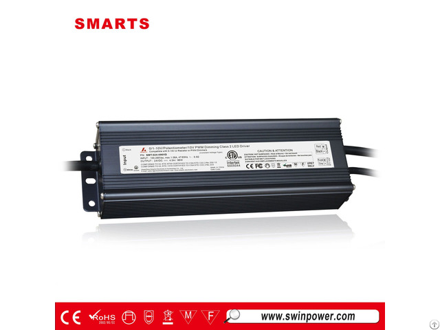 Dimmable 12vdc 96w 0 10v Constant Voltage Led Driver