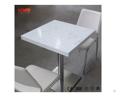 Dining Room Funiture Solid Surface Table With 4seaters