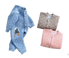 Long Sleeve Infant Winter Clothes Cute Cotton Baby Romper