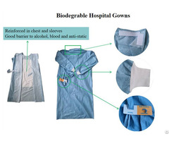 Biodegradable Disposable Hospital Gowns