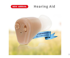 Noise Reduction Mini Ite Invisible Rechargeable Hearing Aids