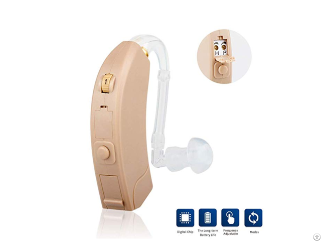 Digital Hearing Aid Personal Sound Amplifier For Seniors Noise Reduction