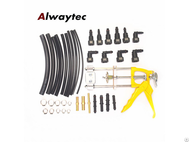 Fuel Pipe Connector Kit Including Tool For Diy Hose Fitting