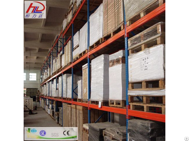 Adjustable Ce Approved Storage Pallet Rack For Warehouse