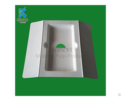 Eco Friendly Paper Pulp Mobile Phone Packaging Tray Container