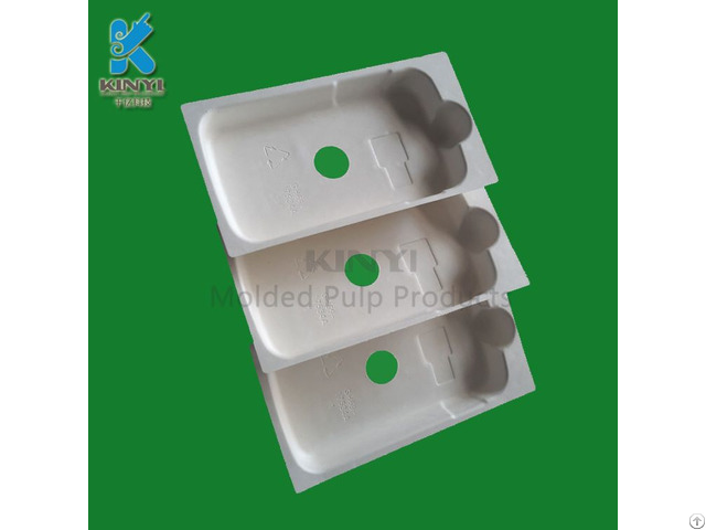 Eco Friendly Biodegradable Paper Pulp Mold Cell Phone Packaging Tray