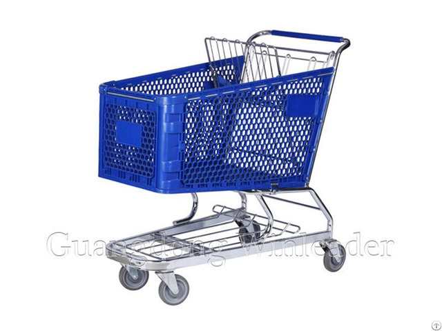 Yld Pt180 1fb Plastic Shopping Cart