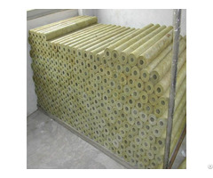 Fireproof Rock Pipe Mineral Wool Tube