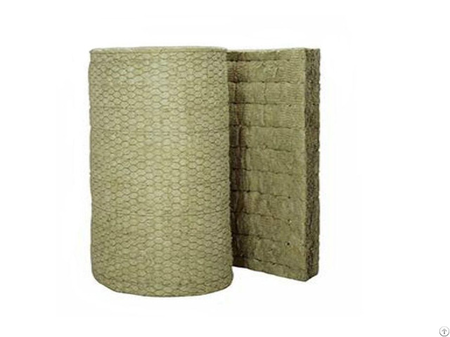 Rock Wool Blanket With Wire Mesh