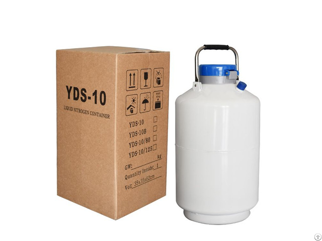 Bull Sperm Portable Semen Storage Containers 10 L Liquid Nitrogen Container