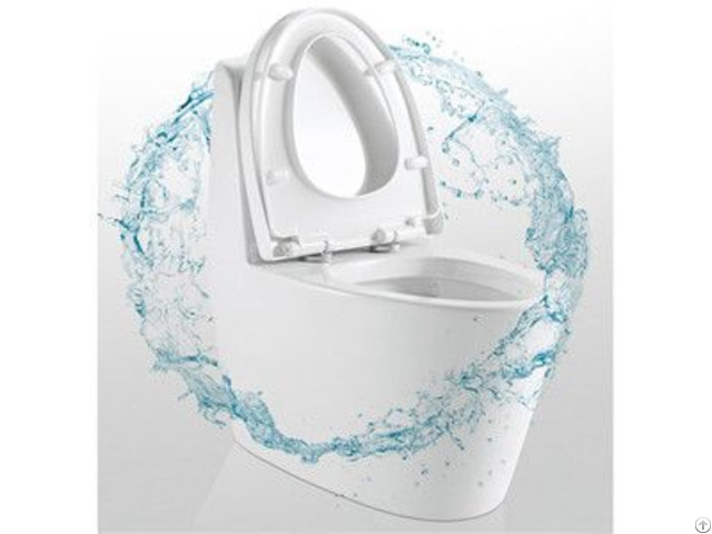 Hot Selling Water Saving One Piece Toilet Silent Flush With Glazed Trap