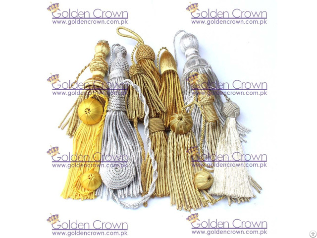 Bullion Wire Tassels