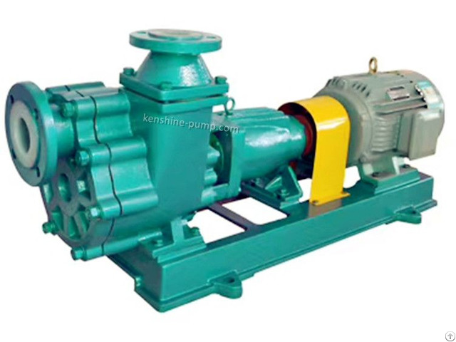 Fzb Fluorine Plastic Liner Self Priming Chemical Pump
