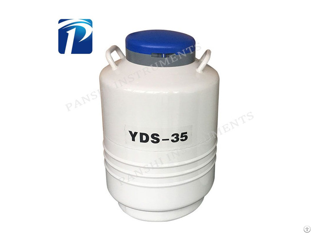 Liquid Nitrogen Vacuum Dewar Tank For Storing Bull Semen Goat Sperm