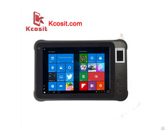 Rugged Windows Tablet Pc Fingerprint Reader Uhf Rfid Ip67 Waterproof 2d Barcode Scanner Pda