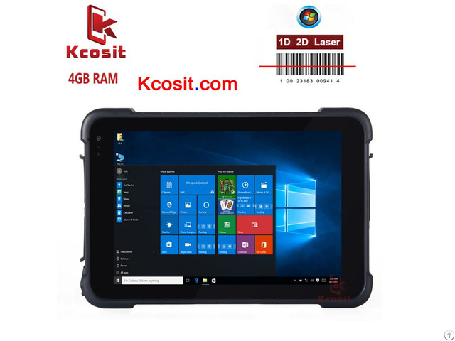 Rugged Windows Car Tablet Pc 2d Barcode Scanner 4gb Ram 8 Inch 4g Gnss Ublox Gps