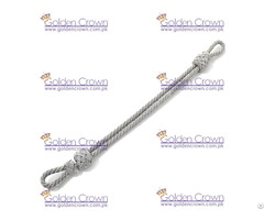 German Officer Silver Cap Cord