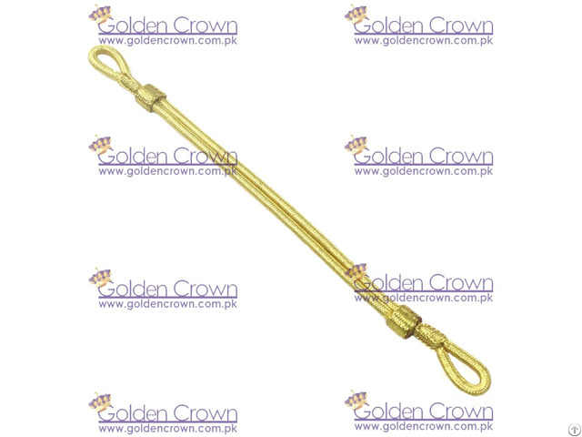 Military Gold Mylar Cap Cord