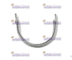 Military Silver Metallic Cap Cord