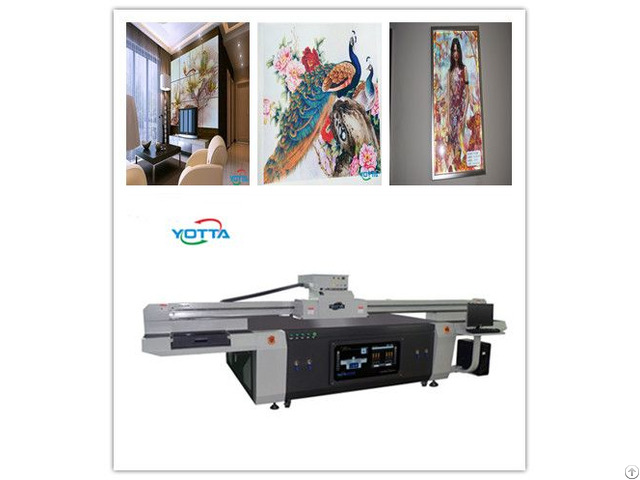 Yd2513 R5 Uv Flatbed Printer 3d Tv Wall Tile Background