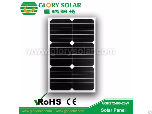 High Efficiency Flexible 20w Solar Panel