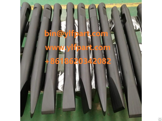 Oub308 Oub309 Okada Hydraulic Breaker Hammer Parts Chisel Moil Point