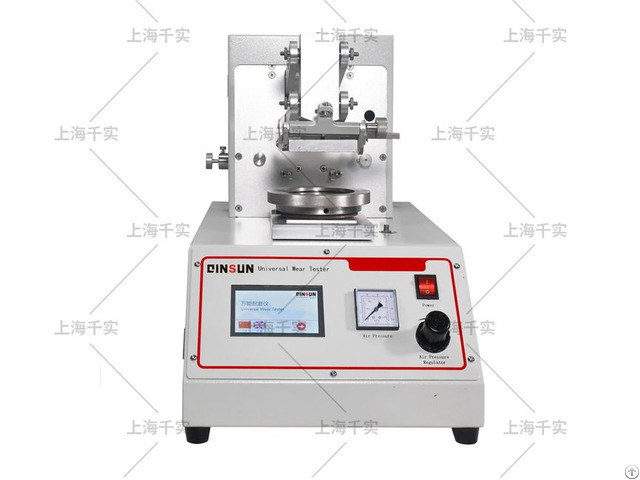 Universal Wear Friction Testing Machine Stoll Quartermaster