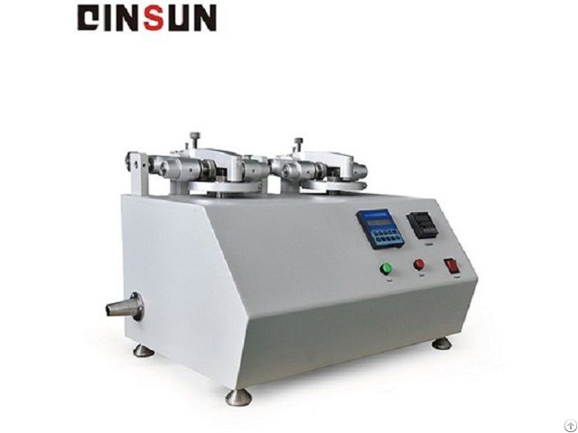 Precision Dual Head Rotary Abrasion Tester