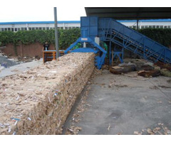 Cardboard Paper Horizontal Baler Machine