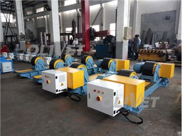 40t Capacity Adjustable Turning Rolls