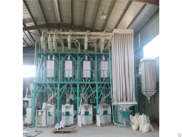 High Quality Of 50t Per 2h Maize Mill Machine