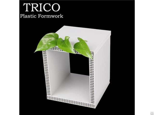 Reusable 60 Times 18mm Plastic Hollow Formwork For Tall Building