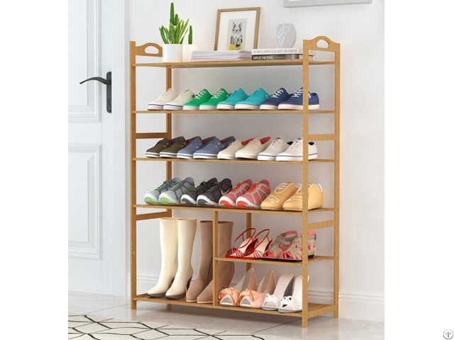 Bamboo Shoe Rack