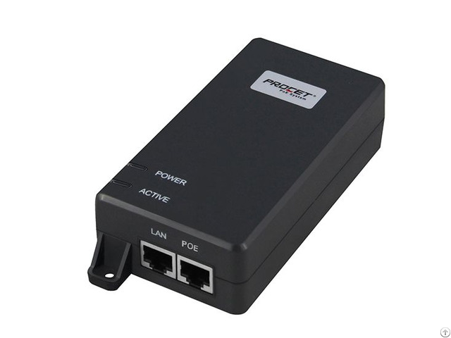 Indoor Industrial Poe Injector Pt Pse104gb 60 5