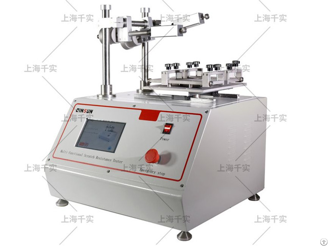 Abrasion And Wear Testing Machine With Rotary Platform