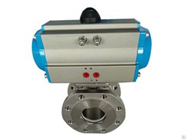 Cf8m Ball Valve With Electric Actuator