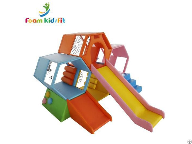 Kids Soft Play Amusement Park Equipment Climbing Slide