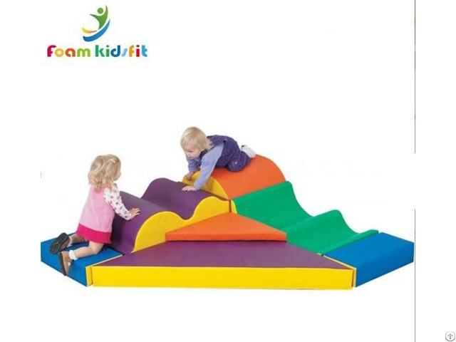 New Design Sets Of Toddler Foam Soft Play Sensory Climbing Area Toys Indoor Playground