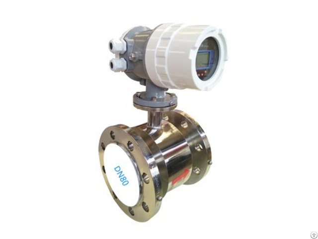 Stainless Steel Beer Beverage Electromagnetic Flowmeter