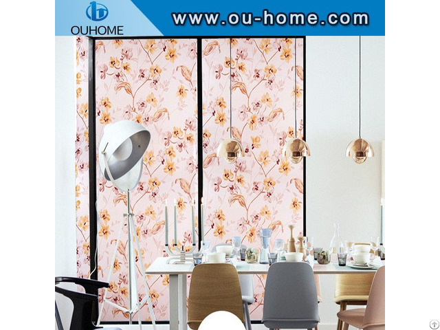 H8271 Custom Decorative Static Glass Film