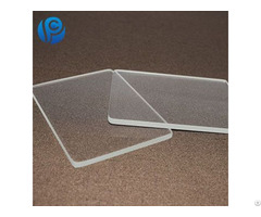 Wholesale Transparent Polished Optical Quartz Plate