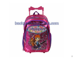 Excited School Trolley Backpack