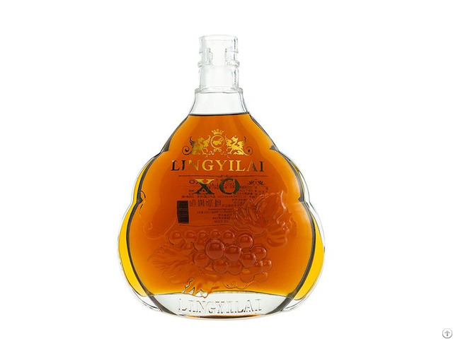 700ml Super Flint Glass Brandy Bottle