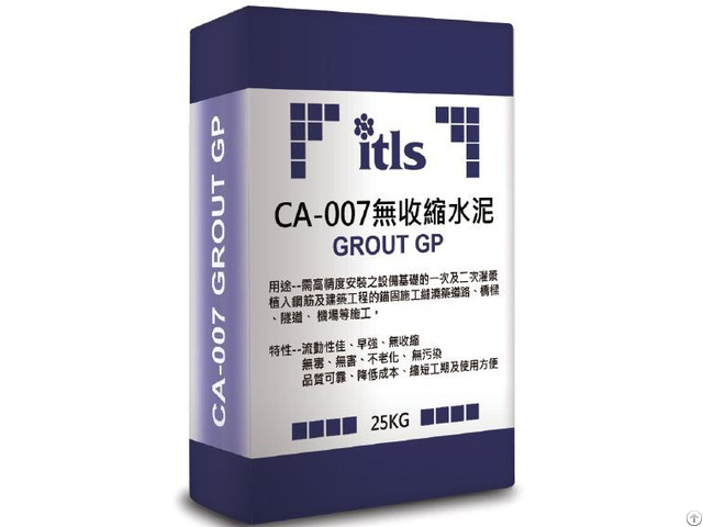 Ca 007 Grout Gp